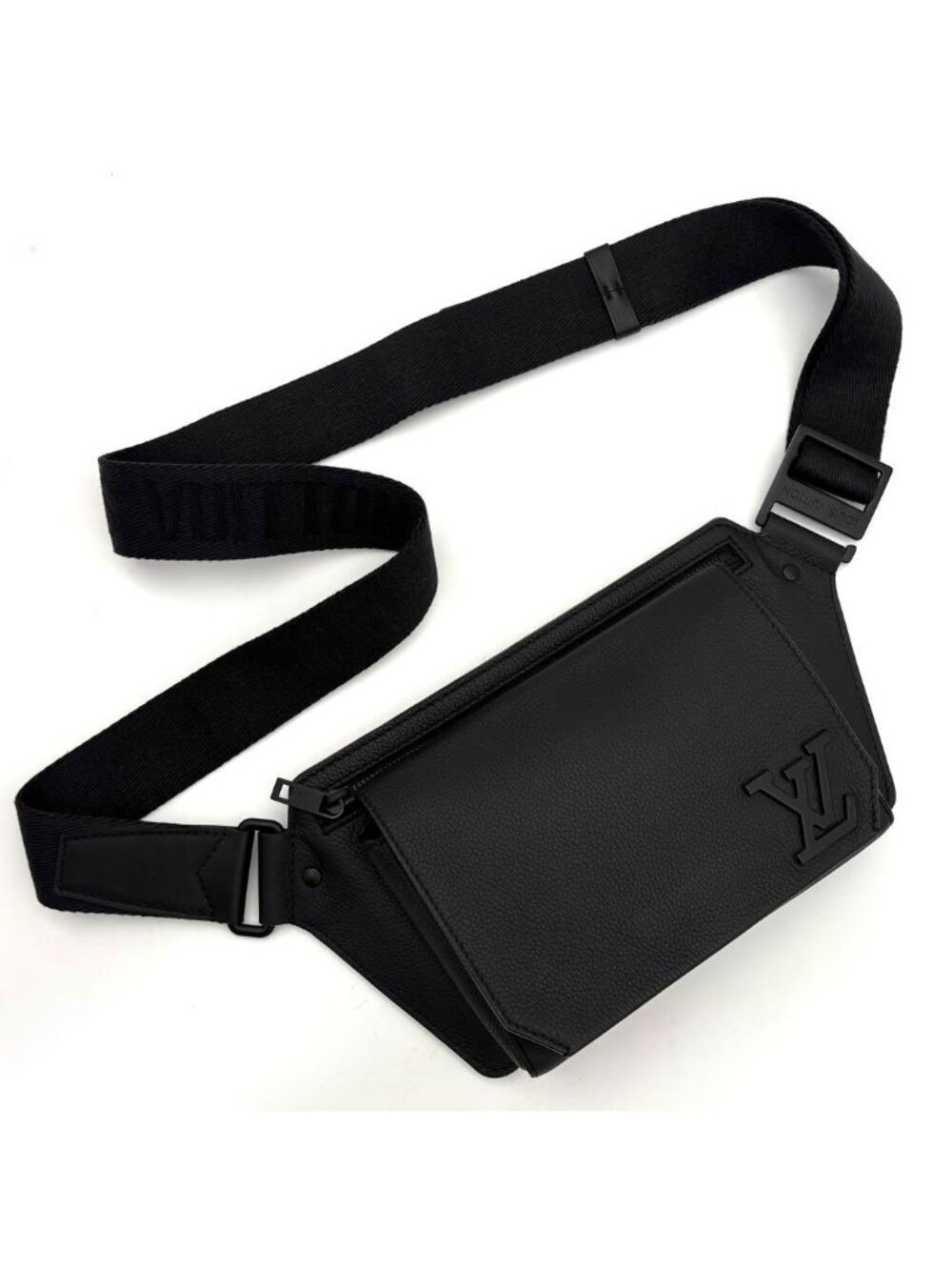 ★SOLD★ Louis Vuitton Aerogram Takeoff Sling Bag Noir - Picture 3 of 11